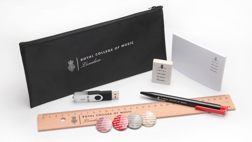 A selection of RCM merchandise